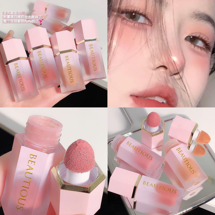 Beautious Pack of 1 Air Cushion Liquid Blush Natural Long Lasting Matte Cheek Liquid Blusher Makeup | Daraz.pk